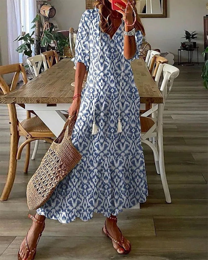 Vivienne | Coastal Harmony Dress