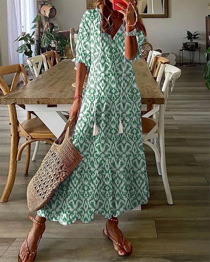 Vivienne | Coastal Harmony Dress