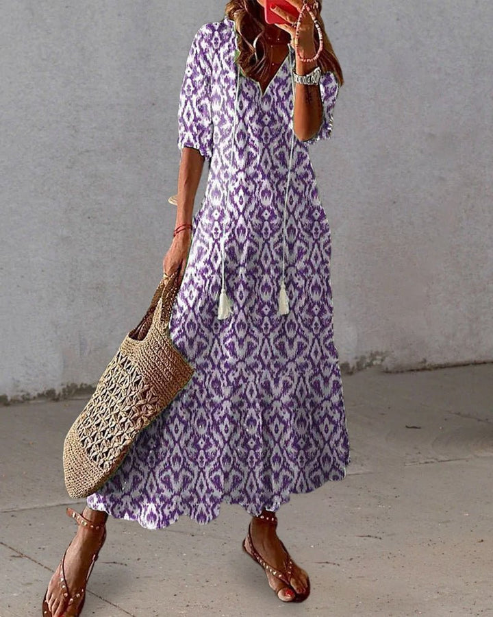 Vivienne | Coastal Harmony Dress