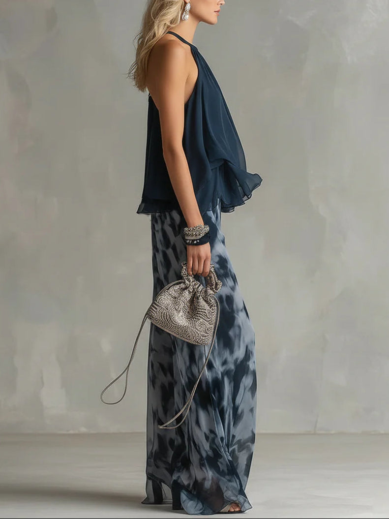 Elena | Midnight Flow Set