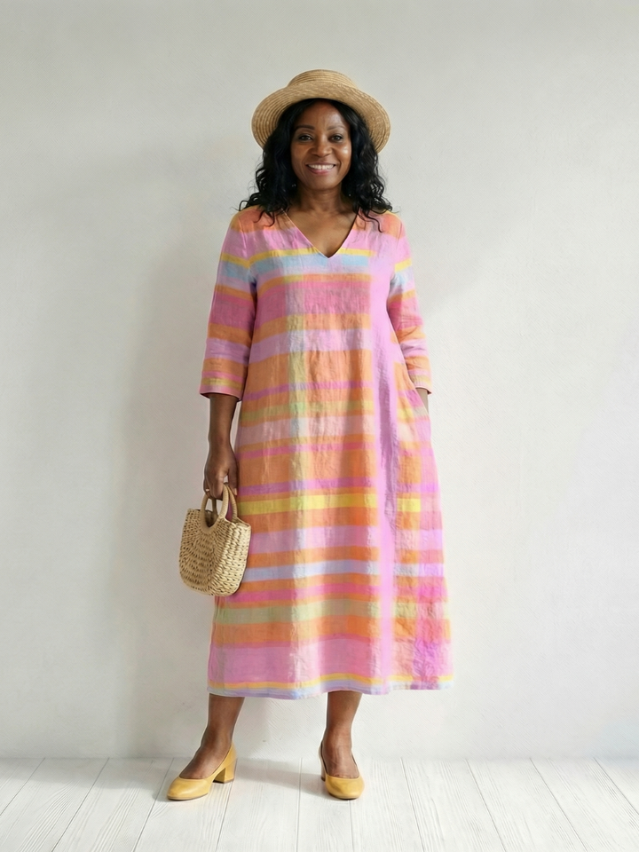 Penelope | Sunset Joy Dress