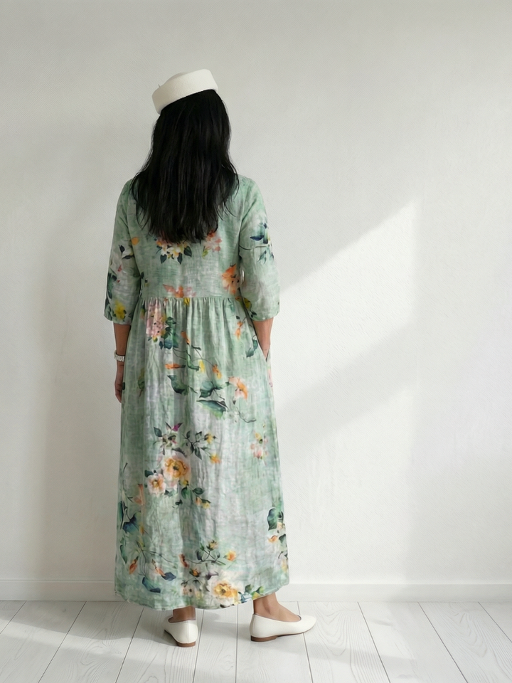 Elise | Botanical Breeze Dress