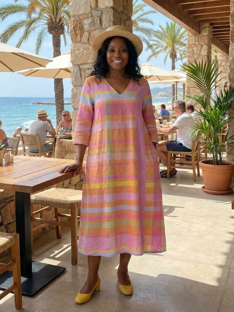 Penelope | Sunset Joy Dress