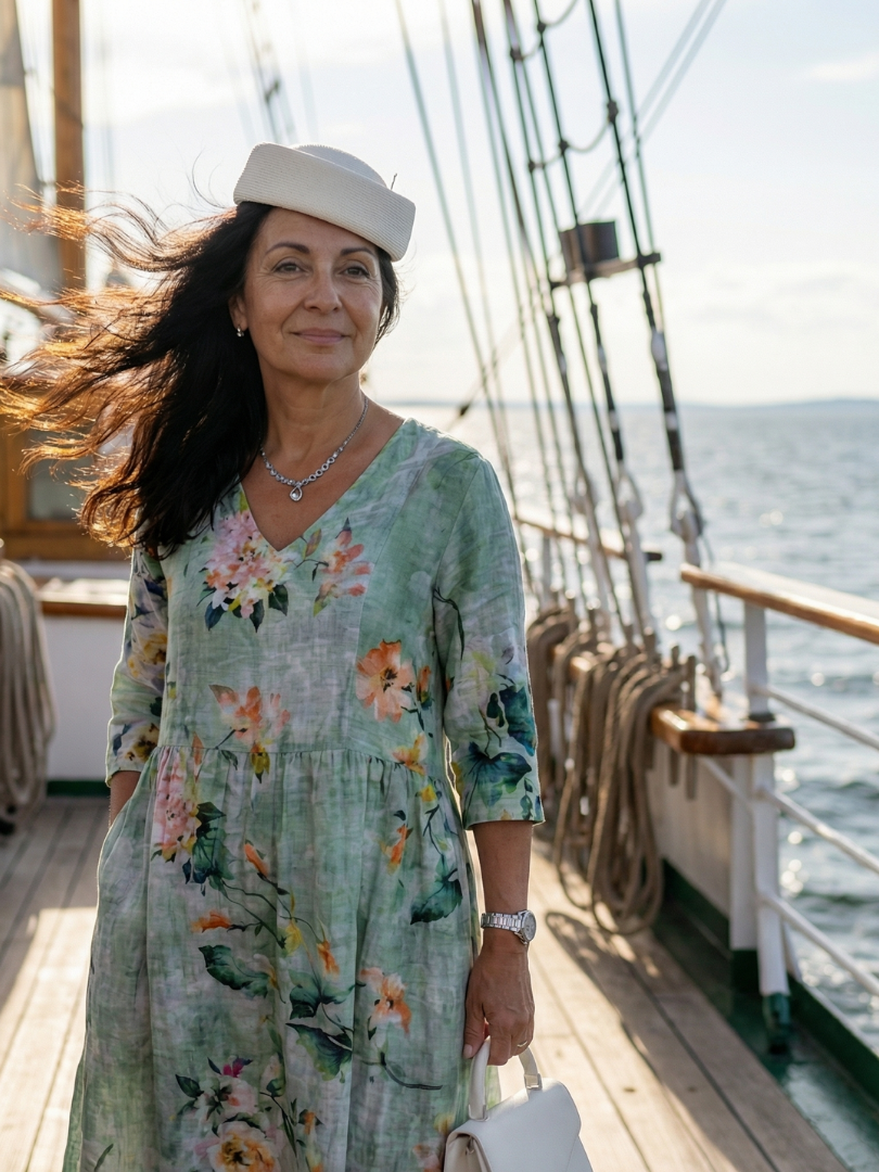Elise | Botanical Breeze Dress