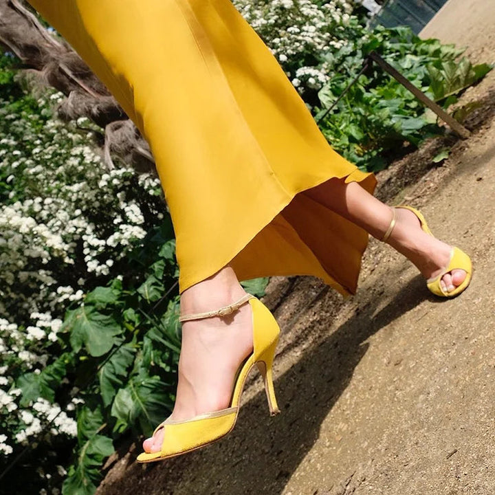 Sophia | Golden Grace Heels