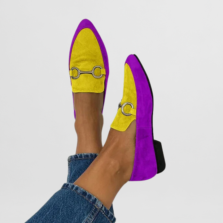 Sophie | Emerald Elegance Loafers