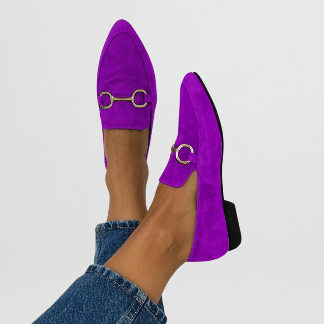 Sophie | Emerald Elegance Loafers