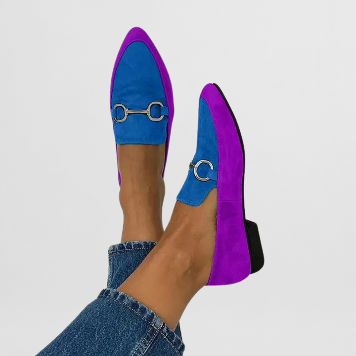Sophie | Emerald Elegance Loafers