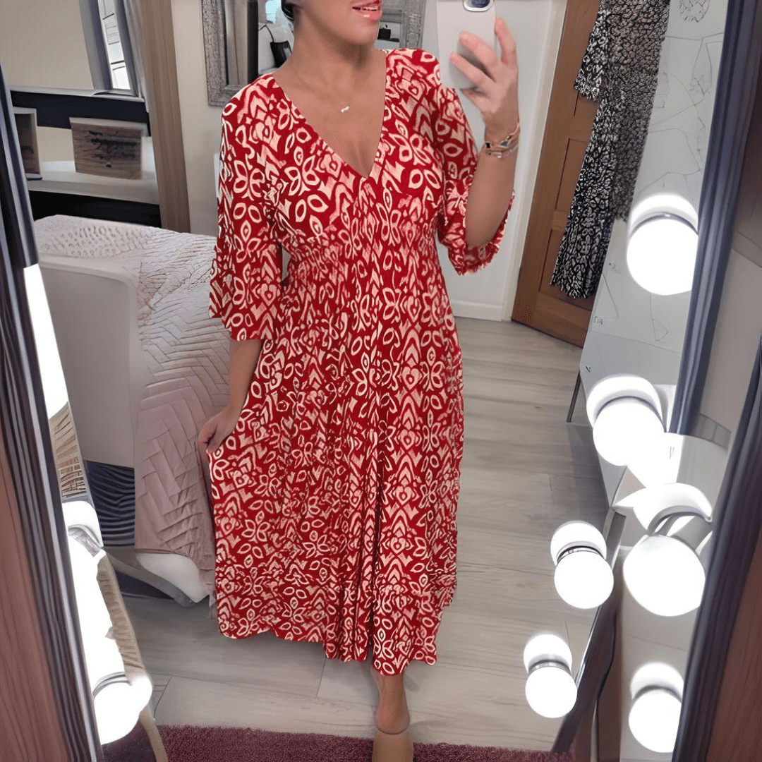 Delilah | Sunset Boho Dress