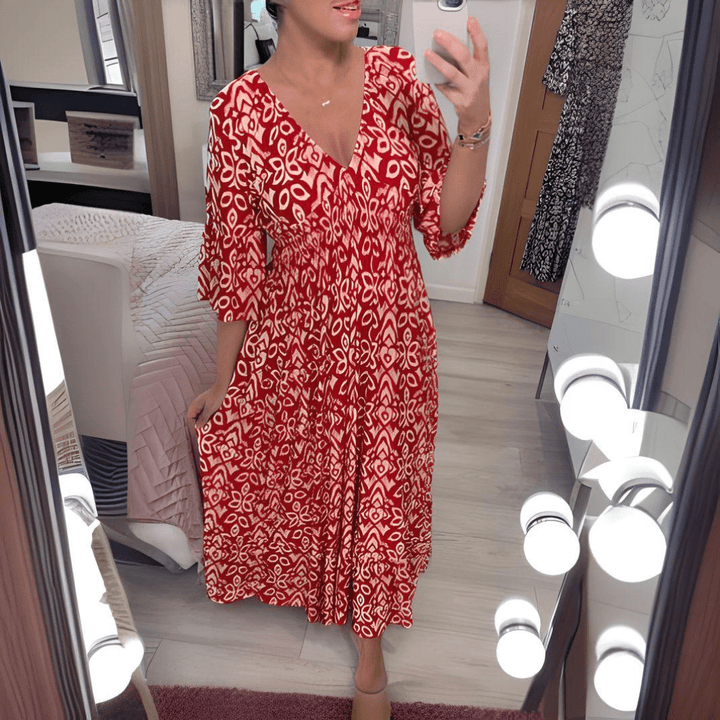 Delilah | Sunset Boho Dress