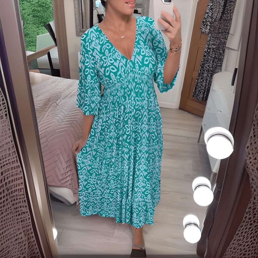 Delilah | Sunset Boho Dress