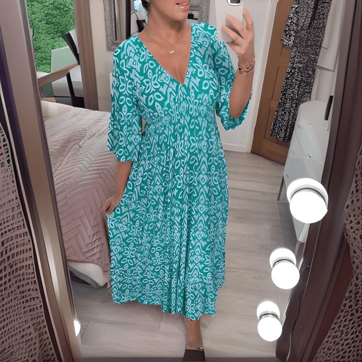 Delilah | Sunset Boho Dress