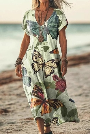 Sophie | Seaside Bloom Dress