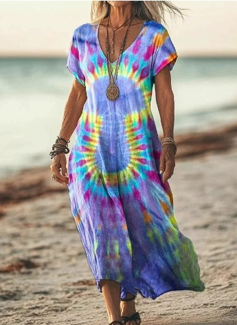 Sophie | Seaside Bloom Dress