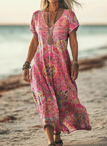 Sophie | Seaside Bloom Dress