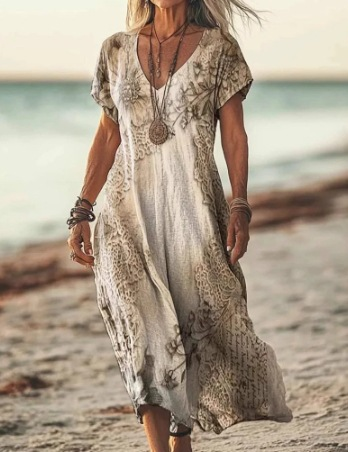 Sophie | Seaside Bloom Dress